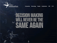 Tablet Screenshot of innovationincubator.com